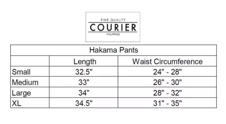 Hakama Pants Black