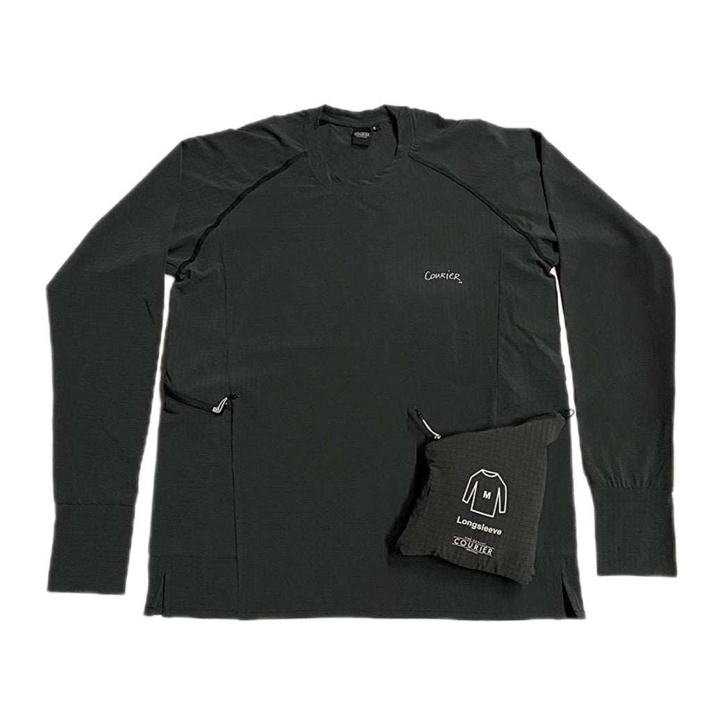 Spare Series Men's Long Sleeve Black