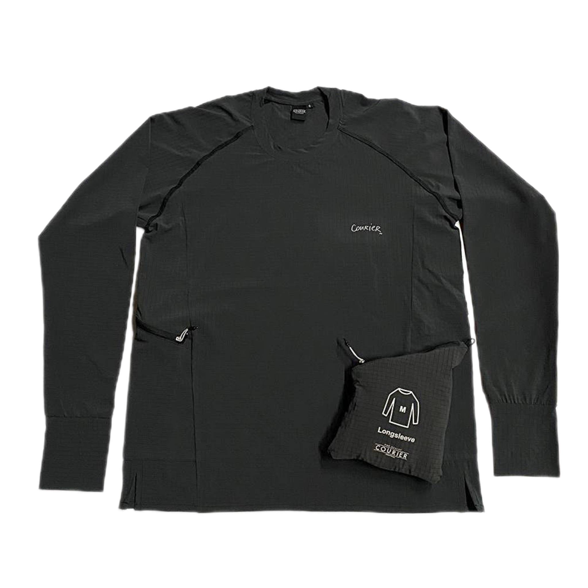 Spare Series Men's Long Sleeve Black