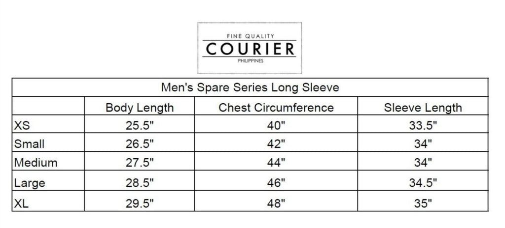 Spare Series Men's Long Sleeve Black