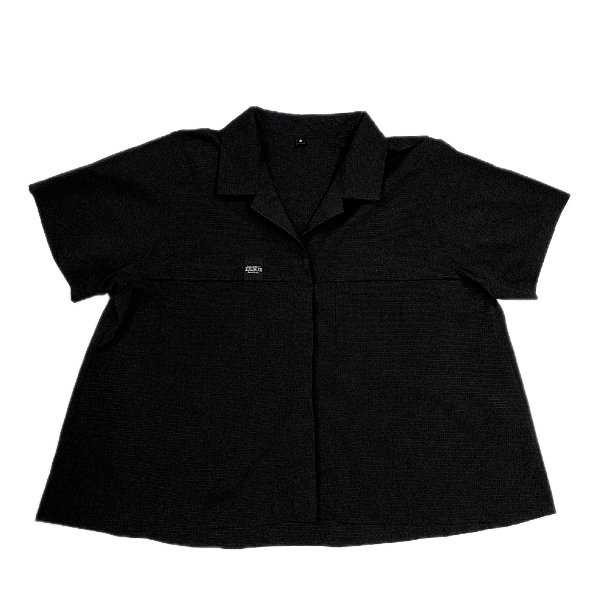 Off Grid Blouse Black
