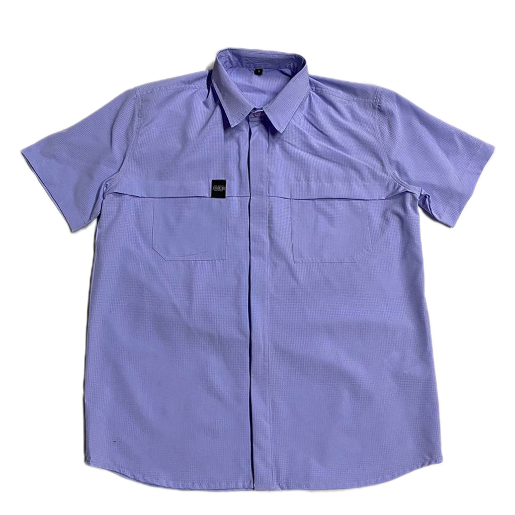 Off Grid Button Down Shirt Lavender