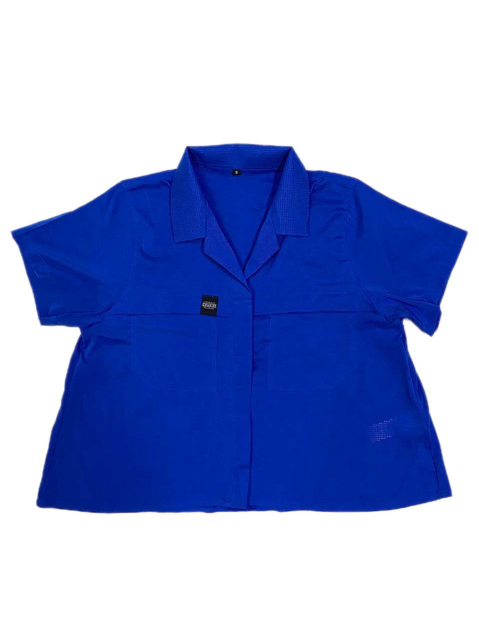 Off Grid Blouse Ultramarine