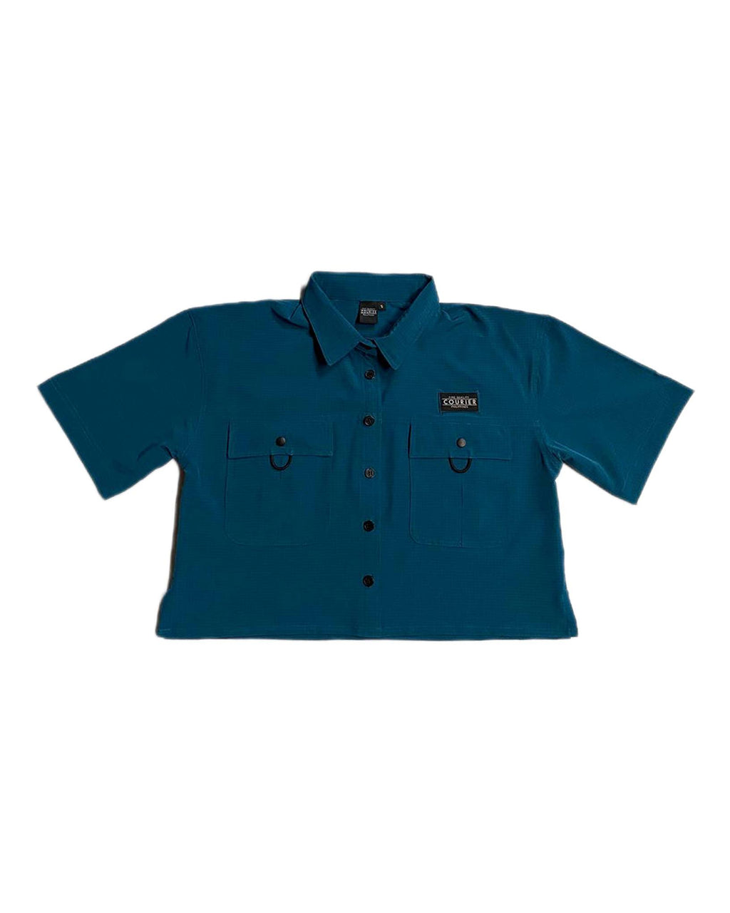 Women's Hybrid Cropped Deep Teal