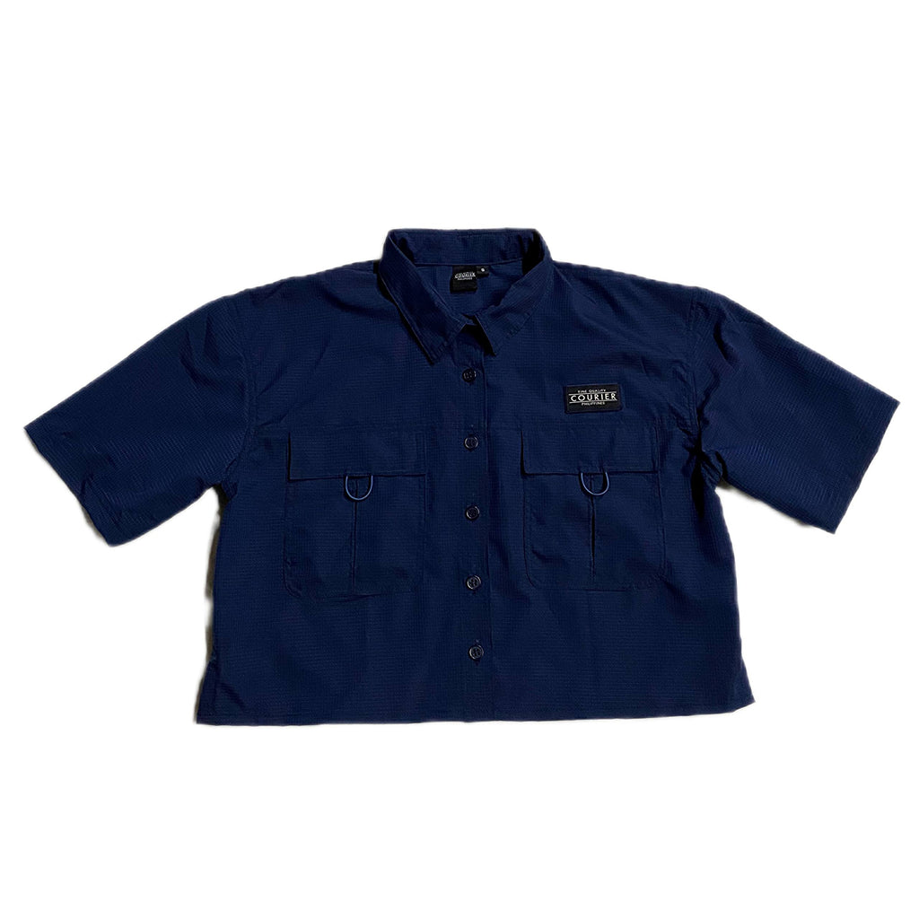Women's Hybrid Cropped Navy Blue